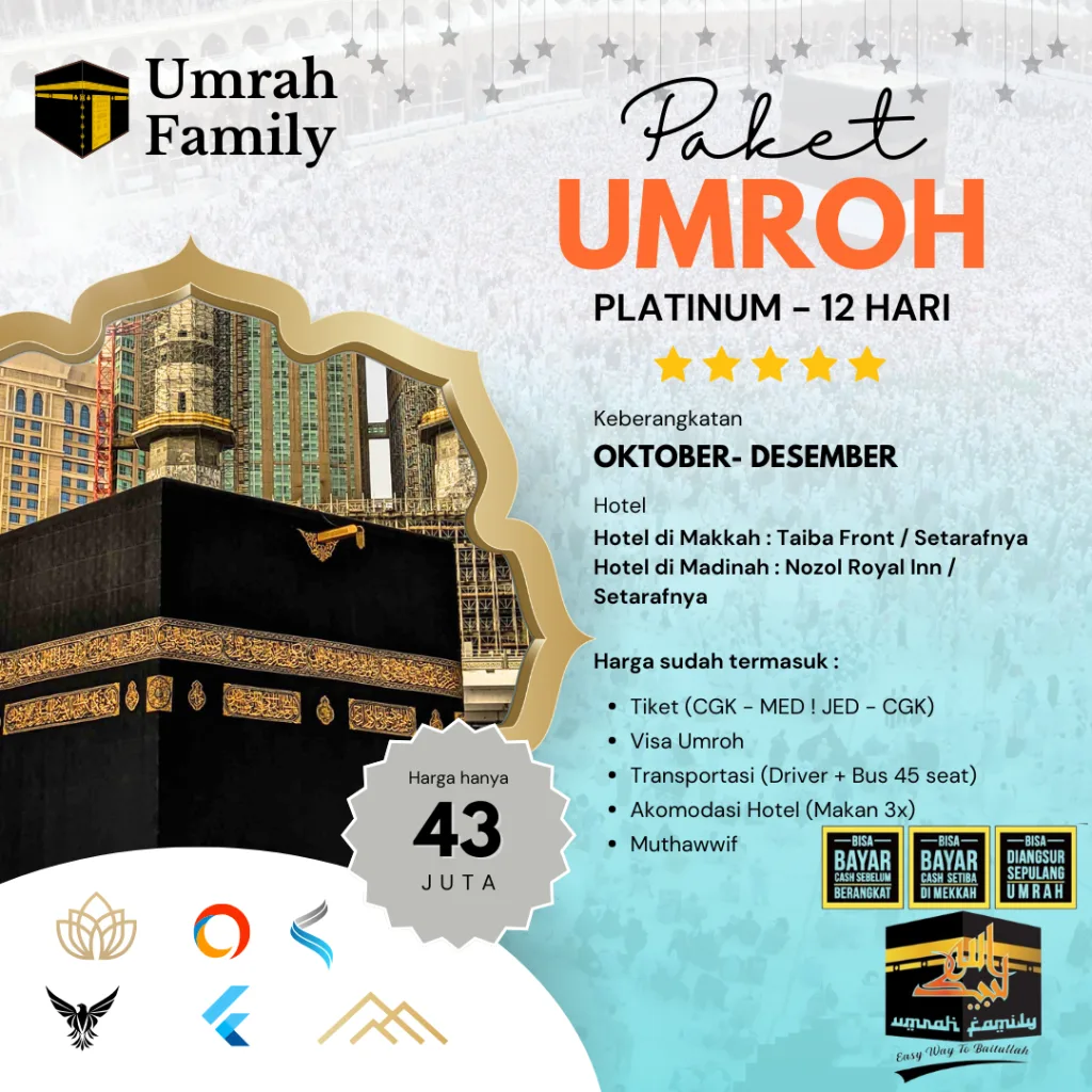 Paket Platinum 12 Hari